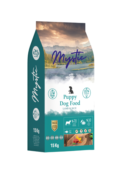 mystic yavru köpek maması kuzulu & pirinçli mystic yavru köpek maması kuzulu & pirinçli