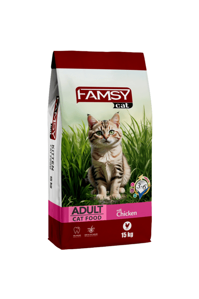 famsy yetİŞkİn kedİ mamasi tavuklu