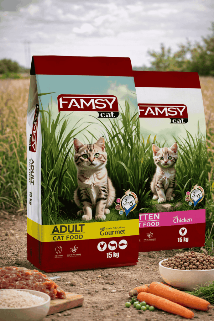 famsy kedi kuru mamaları