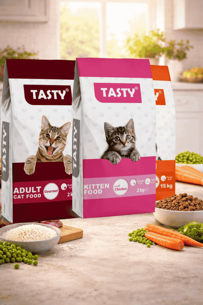tasty kedi kuru mamaları