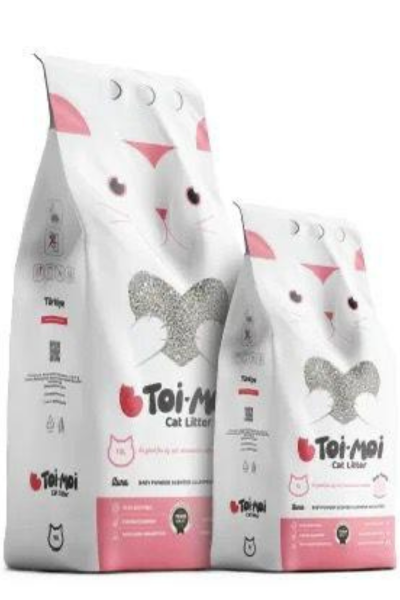toimoi bebek pudralı bentonit kedi kumu toimoi bebek pudralı bentonit kedi kumu