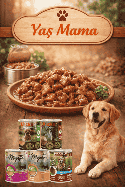 yaş köpek mama
