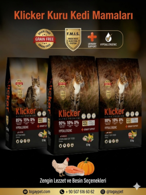 klicker kuru kedi mamaları klicker kuru kedi mamaları