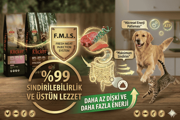 Klicker mama klicker mama yuksek sindirilebilirlik lezzet mutlu pet